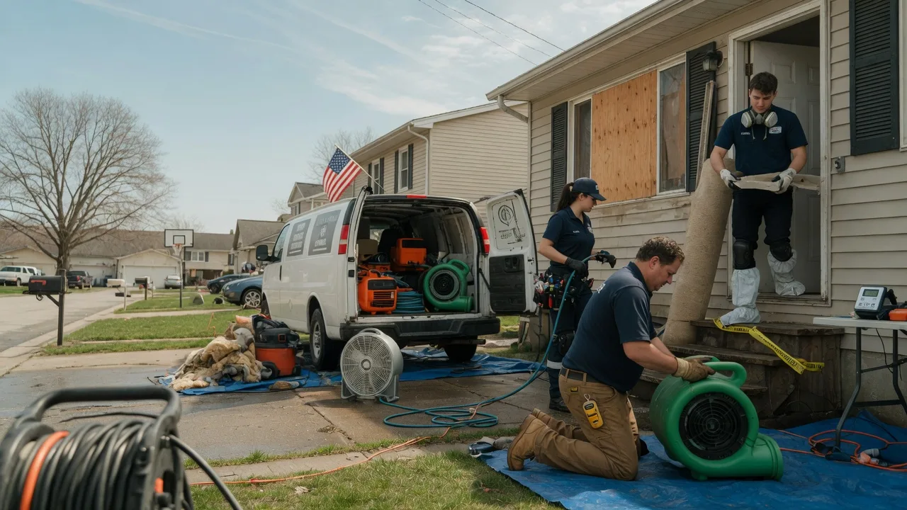 Water Damage Restoration in Brielle, NJ near me